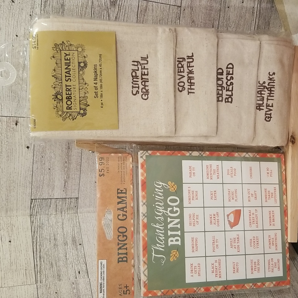 Fall Tableware Essentials (7) item set - Picture 7 of 12
